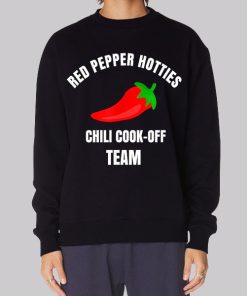 Clever Names for Chili Red Pepper Hotties Hoodie