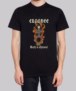 Cloonee Merch Death Is Optional Hoodie Back Print 2 Cloonee Merch Death Is Optional Hoodie Back Print 3