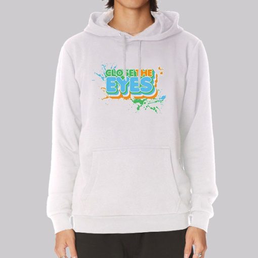 Close the Eyes Slice N Rice Hoodie