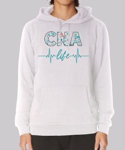 Cna Day CNA Life Heartbeat Hoodie Cna Day CNA Life Heartbeat Hoodie