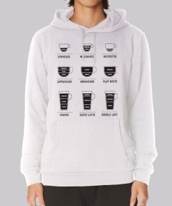 Coffee Chart Barista Coffee Addict Hoodie Coffee Chart Barista Coffee Addict Hoodie