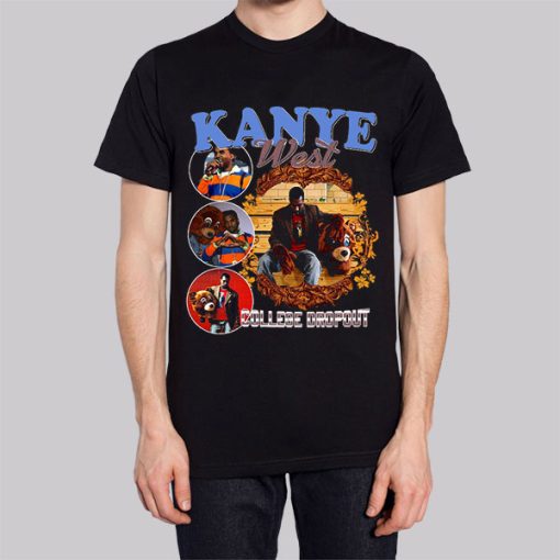 College Kanye West Vintage Hoodie