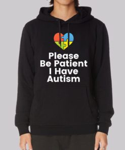Colorful Heart Please Be Patient I Have Autism Hoodie 3 Colorful Heart Please Be Patient I Have Autism Hoodie 4