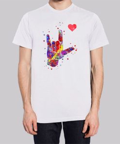 Colorful Sign Love China in Asl Hoodie 2 Colorful Sign Love China in Asl Hoodie 3