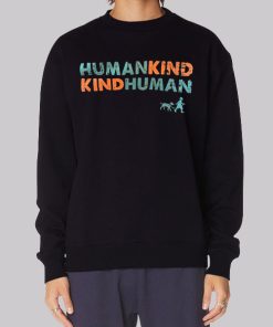 Colour Text Kindhuman Humankind Hoodie
