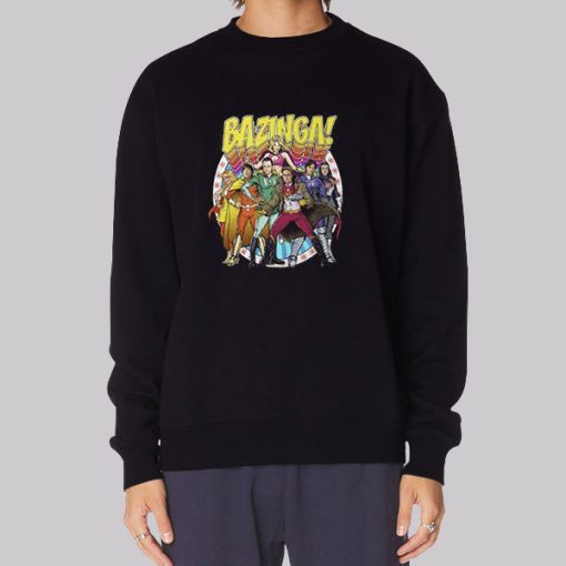 Comedy Bang Bang Merch Bazinga Hoodie