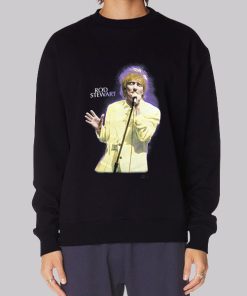 Concert Night Vintage Rod Stewart Hoodie
