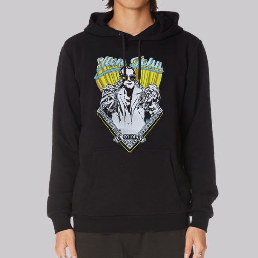 Concert Tour Elton John Hoodie