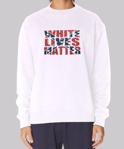 Confederate Flag White Lives Matter Hoodie