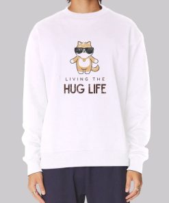 Cool Cat Living the Hug Life Hoodie