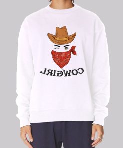 Cowboy Hat Reverse Cowgirl Hoodie