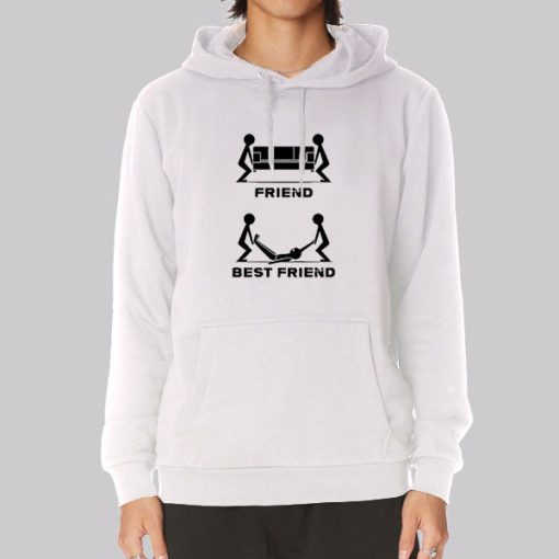 Crazy BFF Funny Best Friend Hoodie Crazy BFF Funny Best Friend Hoodie
