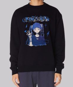 Crazy Girl Manga Harajuku Hoodie