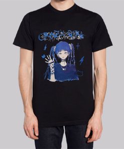 Crazy Girl Manga Harajuku Hoodie 2 Crazy Girl Manga Harajuku Hoodie 3