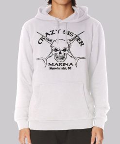 Crazy Sister Marina Graphic Skull Hoodie Crazy Sister Marina Graphic Skull Hoodie