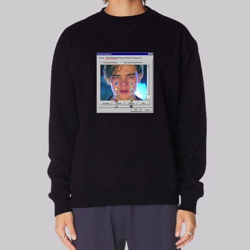 Crying Leonardo Dicaprio Hoodie