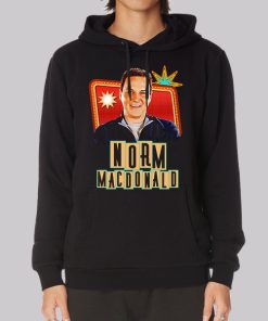 Cult Comedian Norm Macdonald Hoodie 1