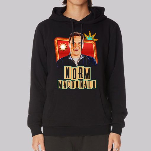 Cult Comedian Norm Macdonald Hoodie