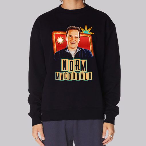 Cult Comedian Norm Macdonald Hoodie