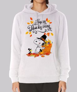 Cute Autumn Peanuts Thanksgiving Hoodie Cute Autumn Peanuts Thanksgiving Hoodie