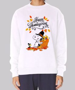 Cute Autumn Peanuts Thanksgiving Hoodie