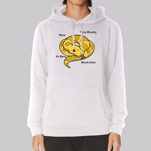 Cute Ball Python Anatomy Hoodie