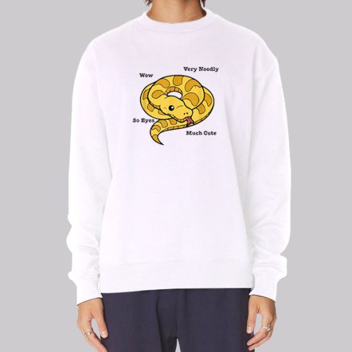 Cute Ball Python Anatomy Hoodie