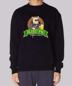 Cute Logo Blind Pig Hoodie