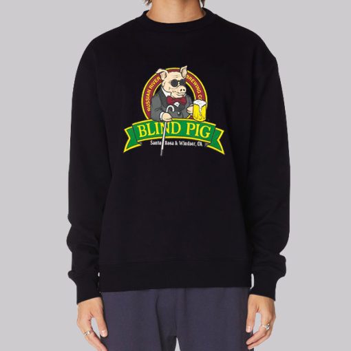 Cute Logo Blind Pig Hoodie