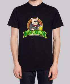 Cute Logo Blind Pig Hoodie 2 Cute Logo Blind Pig Hoodie 3