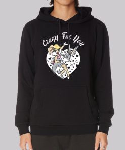Cute Lola Bunny Crazy for You Hoodie Cute Lola Bunny Crazy for You Hoodie