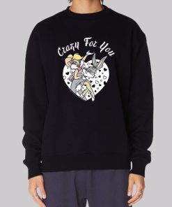 Cute Lola Bunny Crazy for You Hoodie