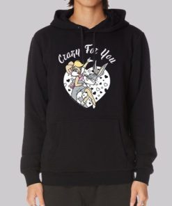 Cute Lola Bunny Crazy for You Hoodie 3 Cute Lola Bunny Crazy for You Hoodie 4