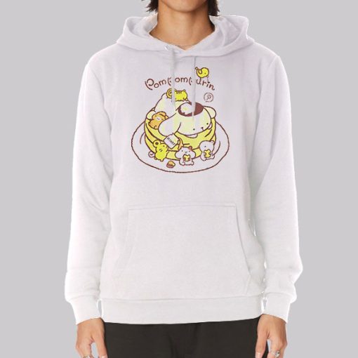 Cute Pancake Friends Pompompurin Hoodie