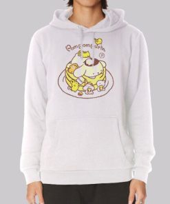 Cute Pancake Friends Pompompurin Hoodie 3 Cute Pancake Friends Pompompurin Hoodie 4