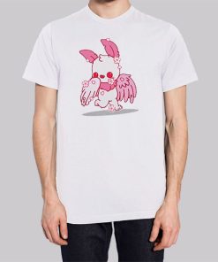Cute Pink Sakura Mothman Hoodie 2 Cute Pink Sakura Mothman Hoodie 3
