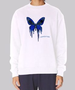 Cute Staycation Butterfly Hoodie