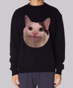 Cute Sweety Cat Beluga Face Hoodie