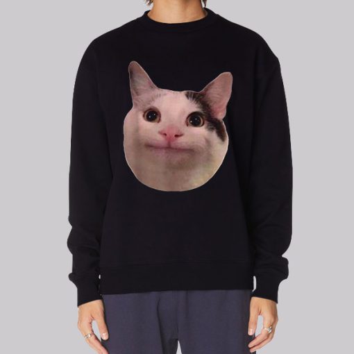 Cute Sweety Cat Beluga Face Hoodie