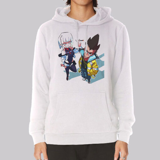 Cyberpunk David X Rebecca Animation Hoodie Cyberpunk David X Rebecca Animation Hoodie