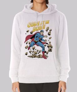 DC Comics Come at Me Bro Superman Hoodie 3 DC Comics Come at Me Bro Superman Hoodie 4