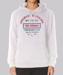 DO Bronk Light Wight Title Charles Oliveira Hoodie 4