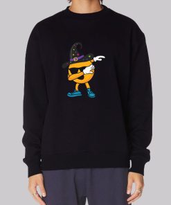 Dabbing Emoji Witch Hat Sunglasses Hoodie