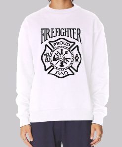 Dad for Firefighter Hoodie