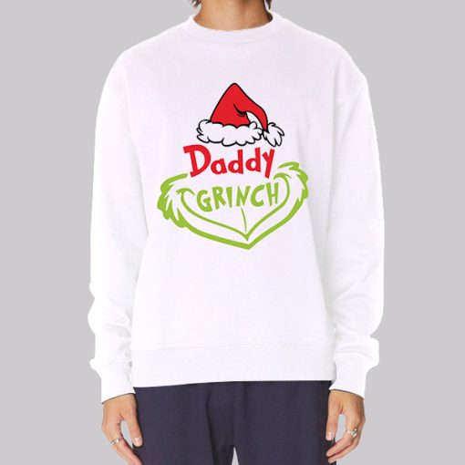 Daddy Grinch Fan Art Christmas Hoodie