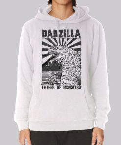 Dadzilla Father of Monsters Hoodie 3 Dadzilla Father of Monsters Hoodie 4