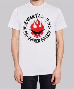 Dai Gurren Brigade Gurren Lagann Hoodie 2 Dai Gurren Brigade Gurren Lagann Hoodie 3