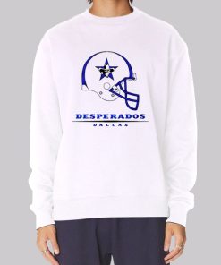 Dallas Desperados Football Team Hoodie