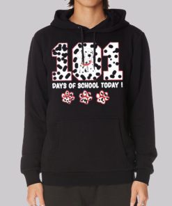 Dalmatians Parody 101 Days of School Hoodie Dalmatians Parody 101 Days of School Hoodie