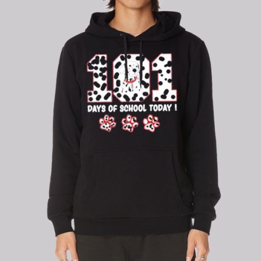 Dalmatians Parody 101 Days of School Hoodie